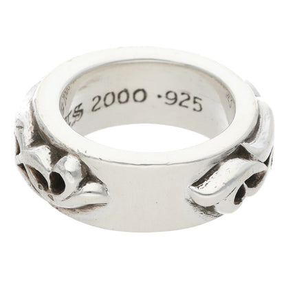 Chrome Hearts DBL NARROW VINE BAND Silver Ring Size US 5