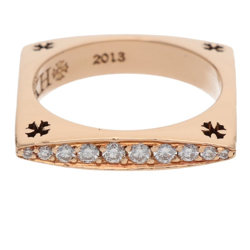 Chrome Hearts 22K SQUARE CIRCLE P D Pave Size ONE SIZE