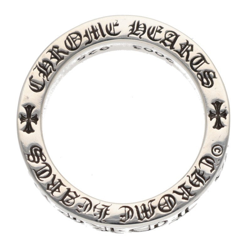 Chrome Hearts 6mm SPACER FOREVER Silver Ring Size ONE SIZE