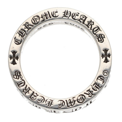 Chrome Hearts 6mm SPACER FOREVER Silver Ring Size ONE SIZE