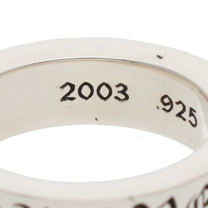 Chrome Hearts 6mm SPACER FOREVER Silver Ring Size ONE SIZE