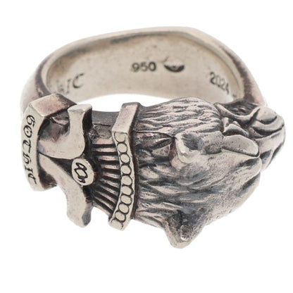 GOTHIC YOHJI YAMAMOTO Wolf Dagger Ring Silver Size 10.5 (Silver 15.67g)
