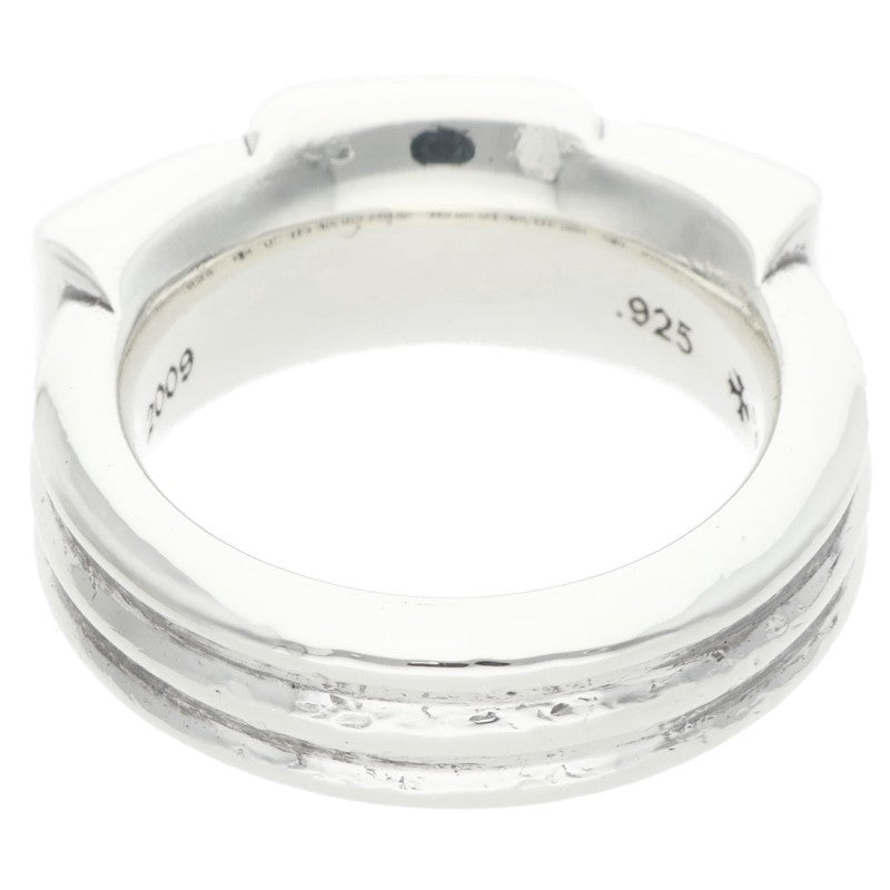 Chrome Hearts WAXD PNK 925 Silver Ring Size JP 14