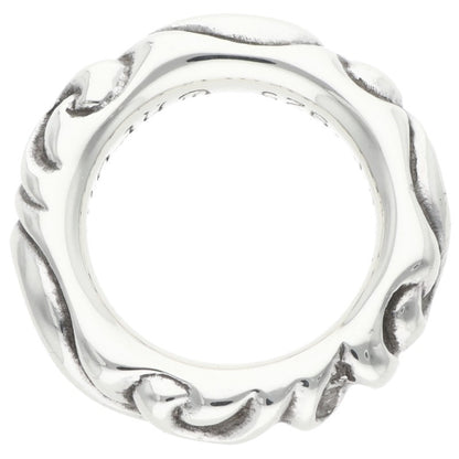Chrome Hearts SCRL BAND Silver Ring Size ONE SIZE