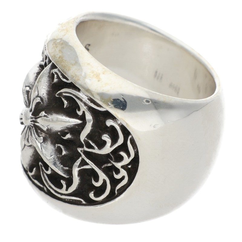Chrome Hearts CLSSC OVAL STAR 925 Silver Ring Size ONE SIZE