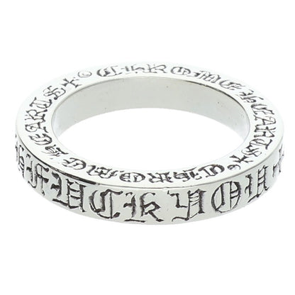 Chrome Hearts mm Ring Silver Size 6.5 (Silver 4.95g)