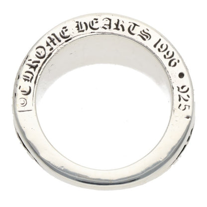 Chrome Hearts NARROW V BS Fleur Silver Ring Size ONE SIZE