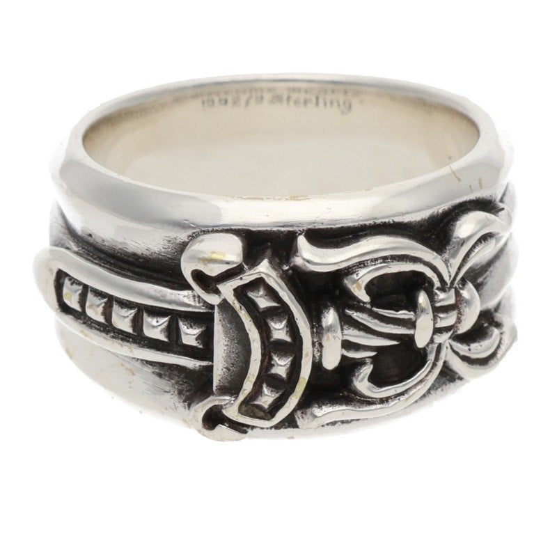 Chrome Hearts Dagger Sterling Silver Ring Size US 8