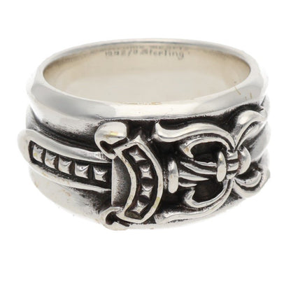 Chrome Hearts Dagger Sterling Silver Ring Size US 8