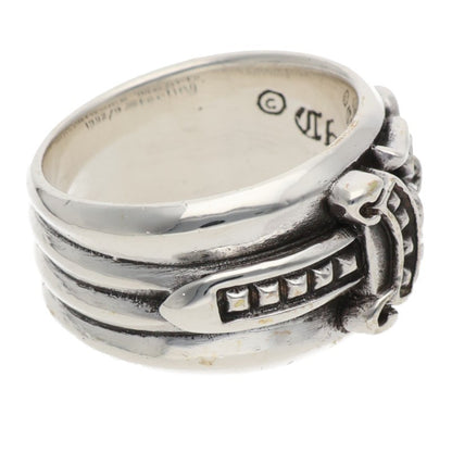 Chrome Hearts Dagger Sterling Silver Ring Size US 8