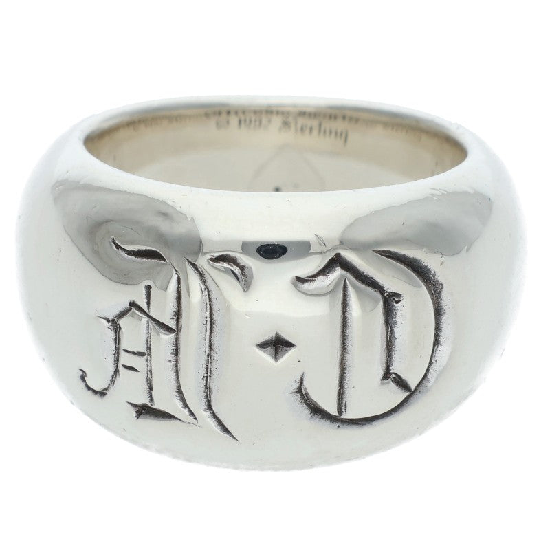 Chrome Hearts SEAL STAMP Sterling Silver Ring Size ONE SIZE