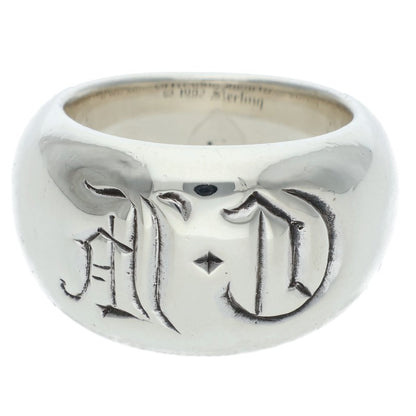 Chrome Hearts SEAL STAMP Sterling Silver Ring Size ONE SIZE