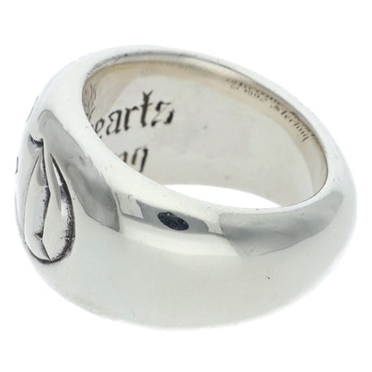 Chrome Hearts SEAL STAMP Sterling Silver Ring Size ONE SIZE