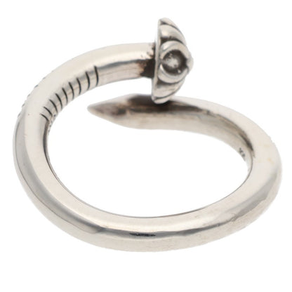 Chrome Hearts NAIL CRSBALL 925 Silver Ring Size ONE SIZE