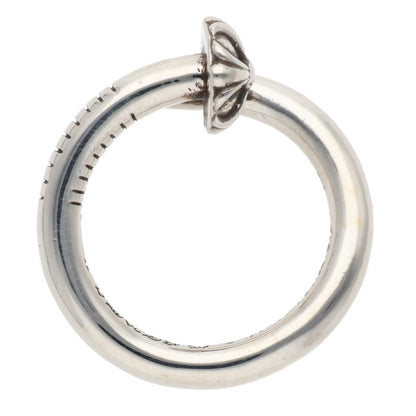 Chrome Hearts NAIL CRSBALL 925 Silver Ring Size ONE SIZE