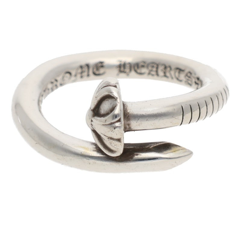 Chrome Hearts NAIL CRSBALL Silver Ring Size US 5.5