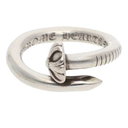 Chrome Hearts NAIL CRSBALL Silver Ring Size US 5.5