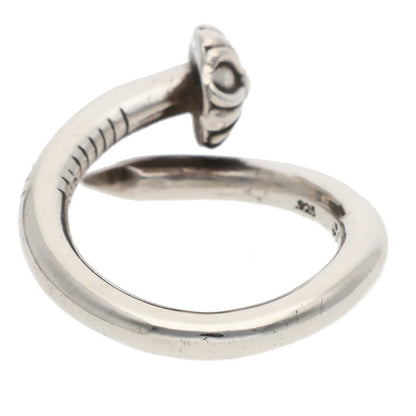 Chrome Hearts NAIL CRSBALL Silver Ring Size US 5.5