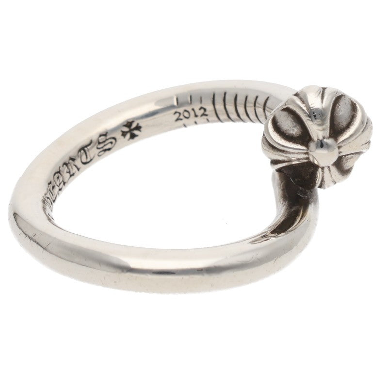 Chrome Hearts NAIL CRSBALL Silver Ring Size US 5.5