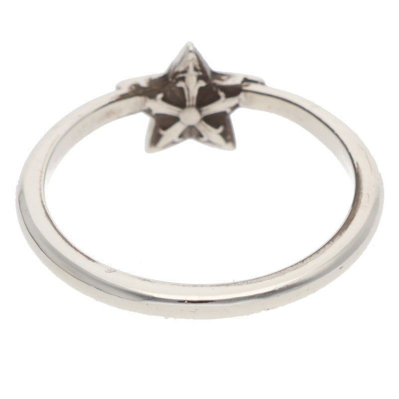 Chrome Hearts BUBBLGM STAR Silver Ring Size US 6