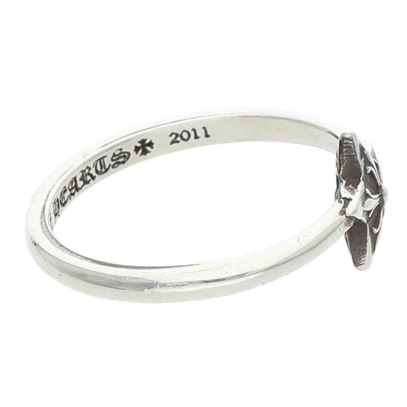 Chrome Hearts BUBBLGM STAR Silver Ring Size US 6