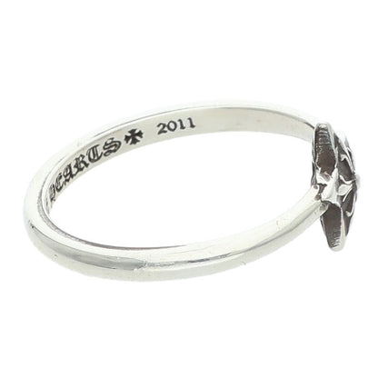 Chrome Hearts BUBBLGM STAR Silver Ring Size US 6