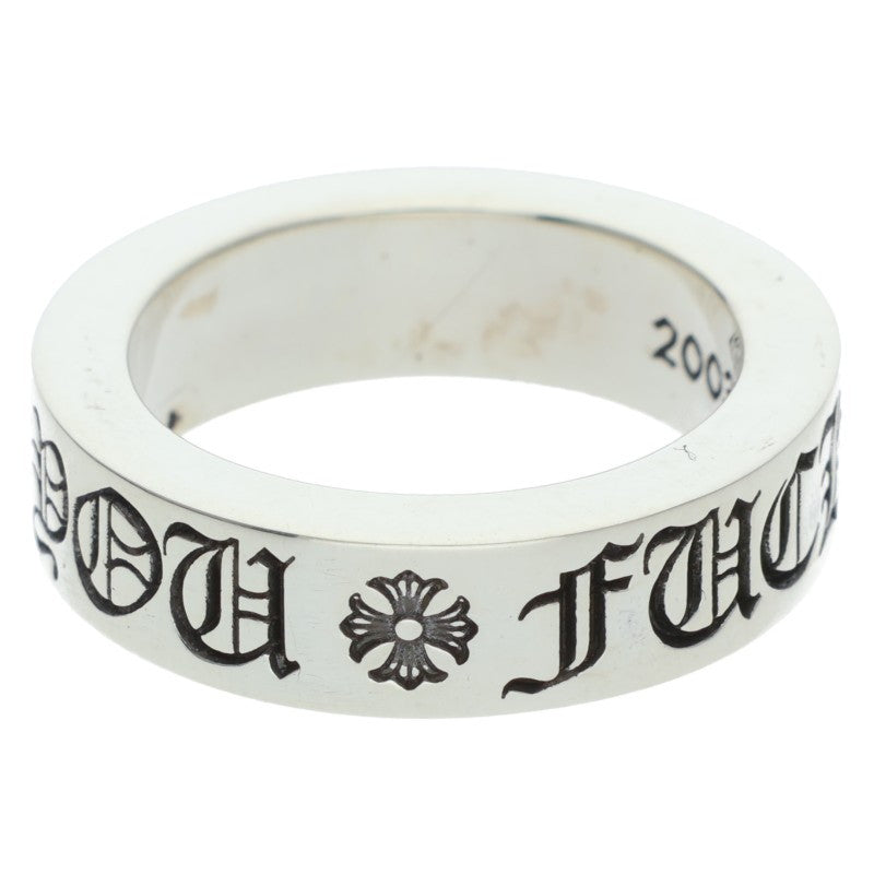 Chrome Hearts 6mm SPACER FUCKYOU Silver Ring Size US 6.5