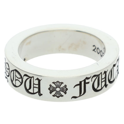 Chrome Hearts 6mm SPACER FUCKYOU Silver Ring Size US 6.5