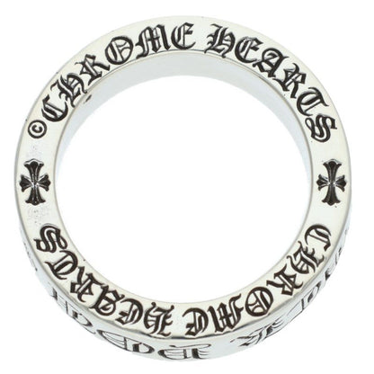 Chrome Hearts 6mm SPACER FUCKYOU Silver Ring Size US 6.5
