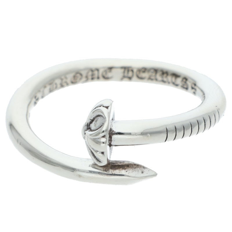 Chrome Hearts NAIL CRSBALL Silver Ring Size US 11.5
