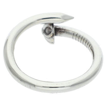 Chrome Hearts NAIL CRSBALL Silver Ring Size US 11.5