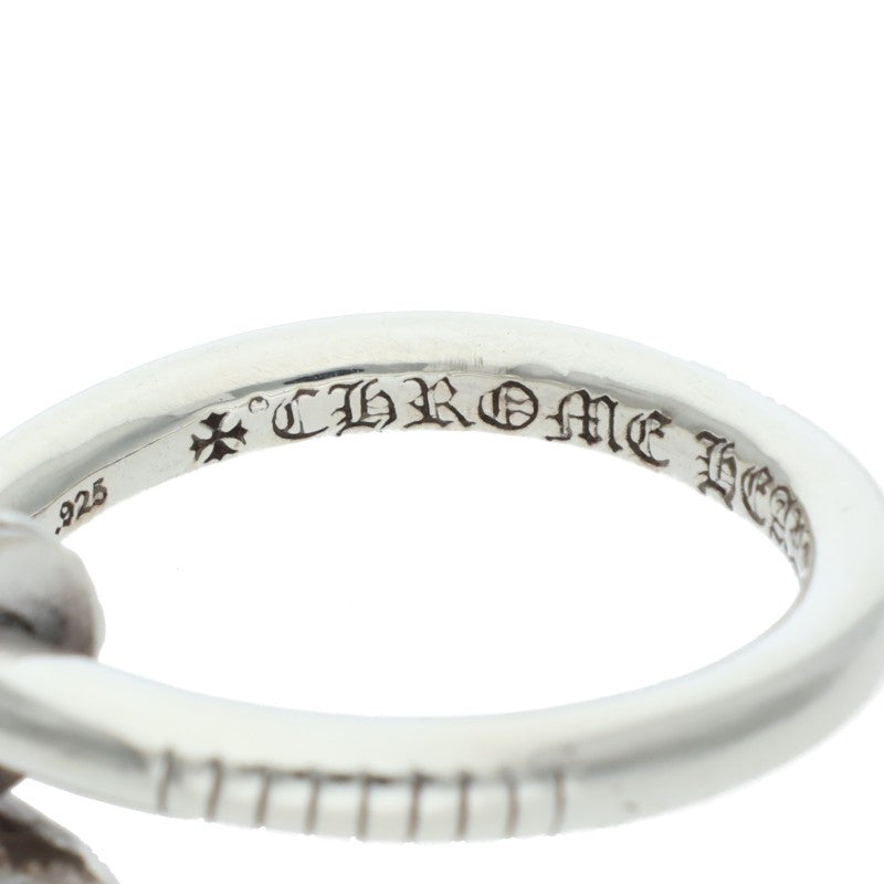 Chrome Hearts NAIL CRSBALL Silver Ring Size US 11.5