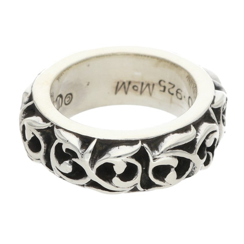 Chrome Hearts ETRNITY VINE BAND Silver Ring Size US 5