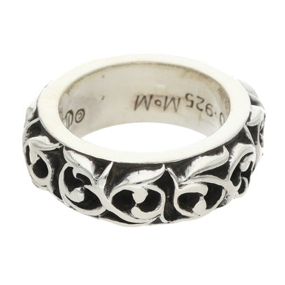 Chrome Hearts ETRNITY VINE BAND Silver Ring Size US 5