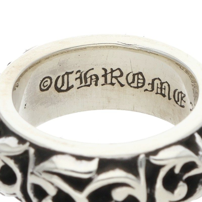 Chrome Hearts ETRNITY VINE BAND Silver Ring Size US 5