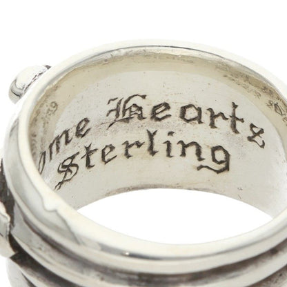 Chrome Hearts DAGGER PAVE Diamond Silver Ring Size US 8