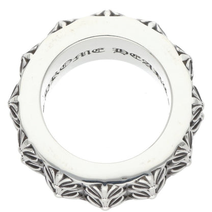 Chrome Hearts PETE PUNK DOUBLE ROW Silver Ring Size US 8