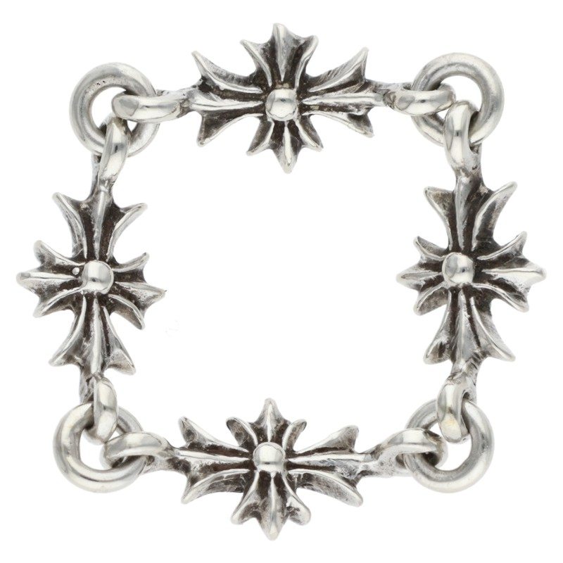 Chrome Hearts TINY E CH PLS Silver Ring Size ONE SIZE