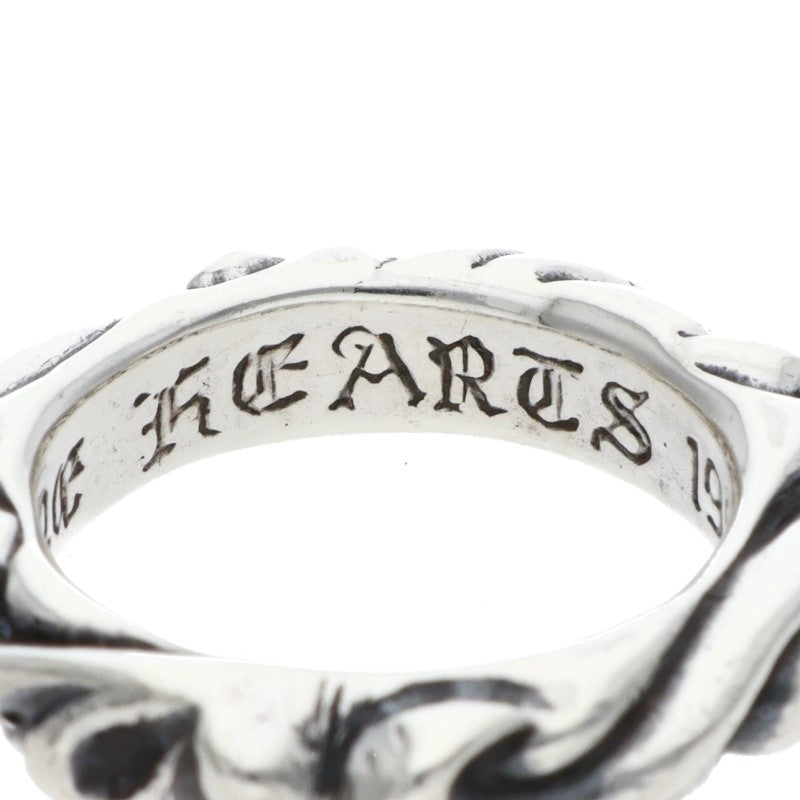 Chrome Hearts SCRL BAND Ring Silver (Silver 5.2g)