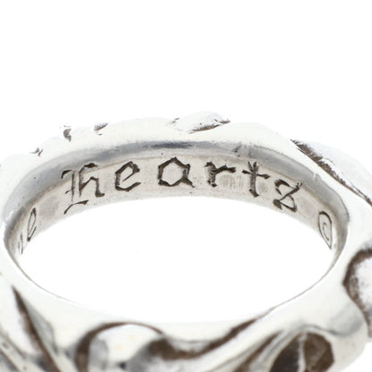 Chrome Hearts SCRL BAND Ring Silver (Silver 8.05g)