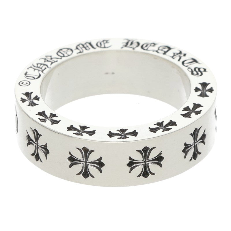 Chrome Hearts 6mm SPACER FOREVER Silver Ring Size US 5