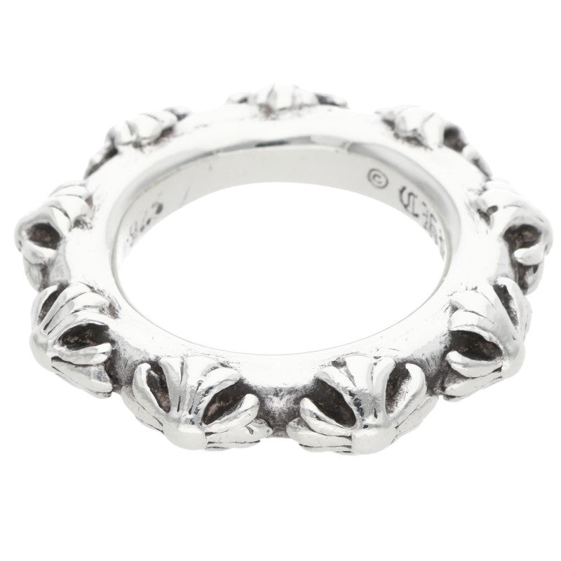 Chrome Hearts CROSS BAND Silver Ring Size US 7.5