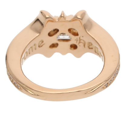 Chrome Hearts 22K Pave Baguette Diamond Ring Size US 8