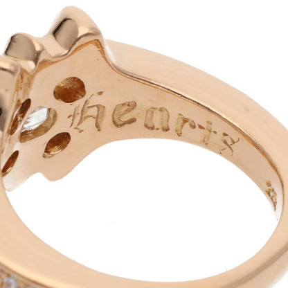 Chrome Hearts 22K Pave Baguette Diamond Ring Size US 8