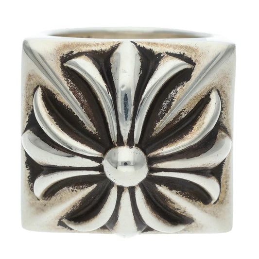 Chrome Hearts CH Plus Pyramid Silver Ring Size ONE SIZE