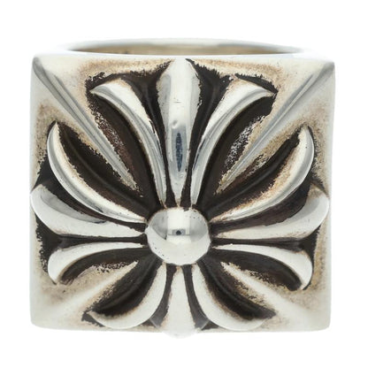 Chrome Hearts CH Plus Pyramid Silver Ring Size US 6