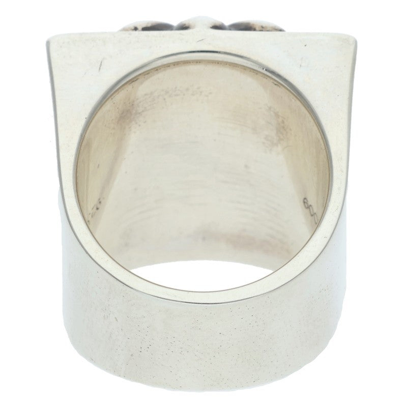 Chrome Hearts CH Plus Pyramid Silver Ring Size US 6