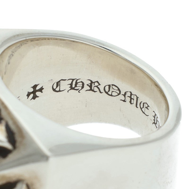 Chrome Hearts CH Plus Pyramid Silver Ring Size US 6