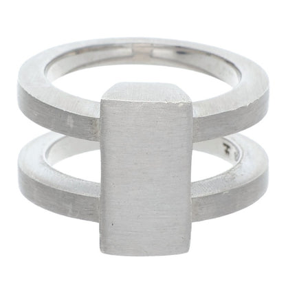 TOM WOOD Vault 925 Silver Ring Size ONE SIZE