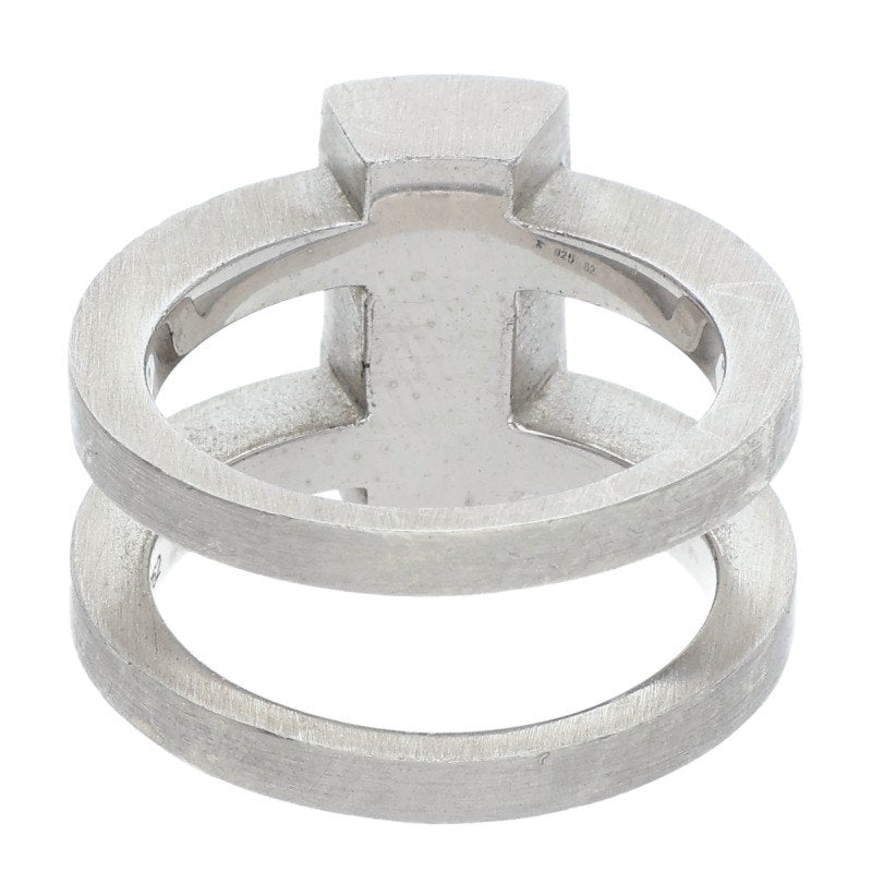 TOM WOOD Vault 925 Silver Ring Size ONE SIZE